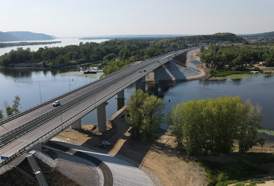 Самарская область, мост через реку Сок